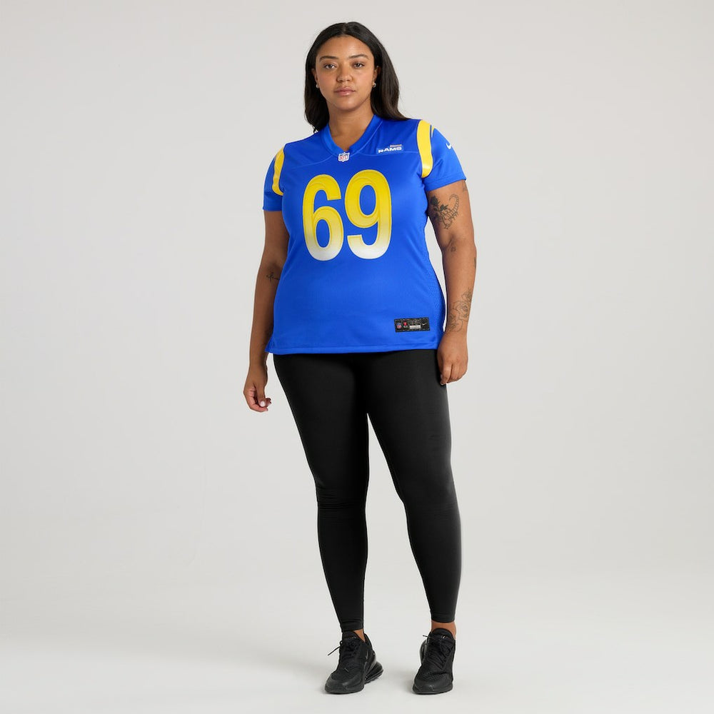 Kevin Dotson Los Angeles Rams Women's Game Jersey Royal - Nike