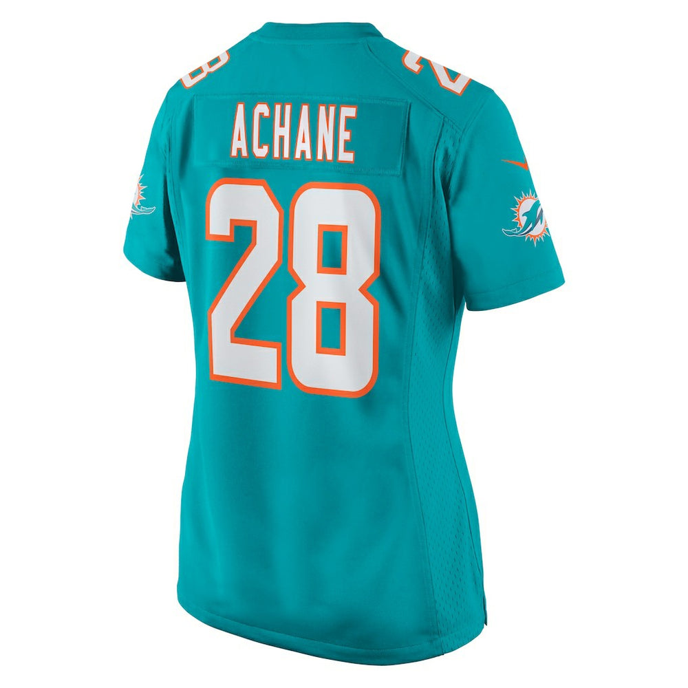 Devon Achane Miami Dolphins Women's Player Game Jersey Aqua - Nike