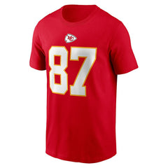 Travis Kelce Kansas City Chiefs Player Name & Number T-Shirt Red - Nike