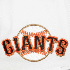 San Francisco Giants Mitchell & Ness Cooperstown Collection Tail Sweep Pro Snapback Hat Lifestyle