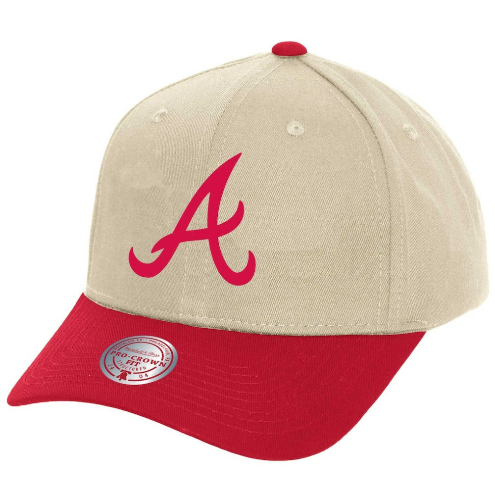 Atlanta Braves Mitchell & Ness Pro Crown Adjustable Hat Near Me