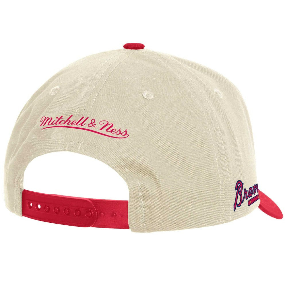 Atlanta Braves Mitchell & Ness Pro Crown Adjustable Hat Near Me