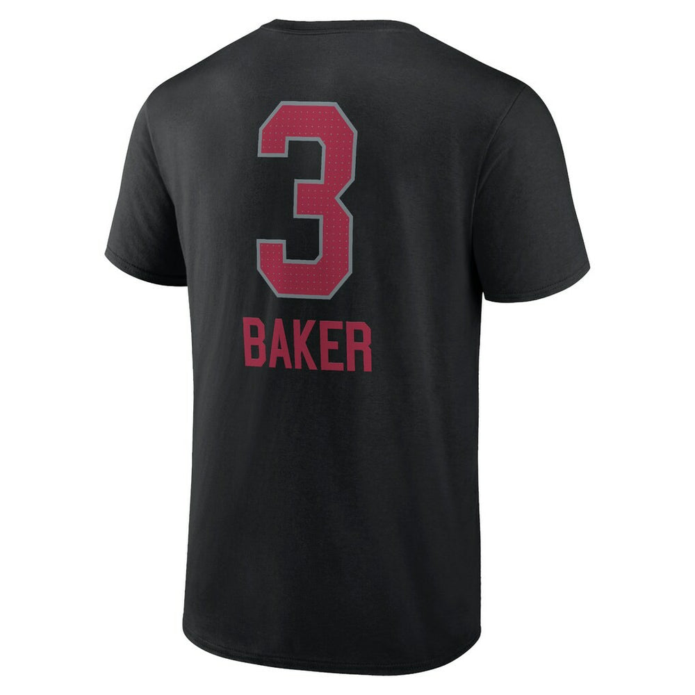 Budda Baker Arizona Cardinals Team Wordmark Player Name & Number T-Shirt Black - NFL