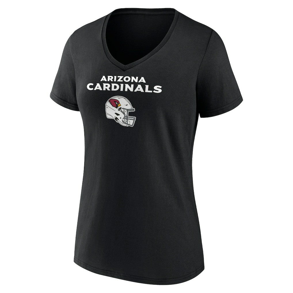 Budda Baker Arizona Cardinals Women's Team Wordmark Player Name & Number V-Neck T-Shirt Black - NFL