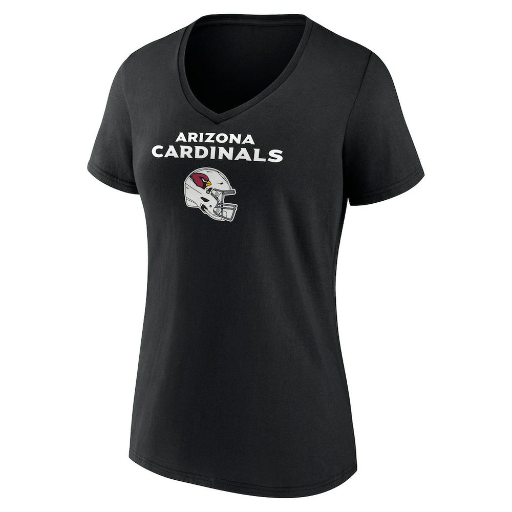 Budda Baker Arizona Cardinals Women's Team Wordmark Player Name & Number V-Neck T-Shirt Black - NFL