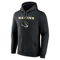 Zay Flowers Baltimore Ravens Team Wordmark Player Name & Number Pullover Hoodie Black - NFL