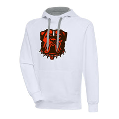 Cleveland Browns Antigua Victory Pullover Hoodie White - NFL