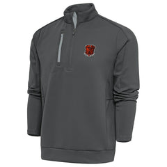 Cleveland Browns Antigua Generation Quarter-Zip Pullover Top Pewter - NFL