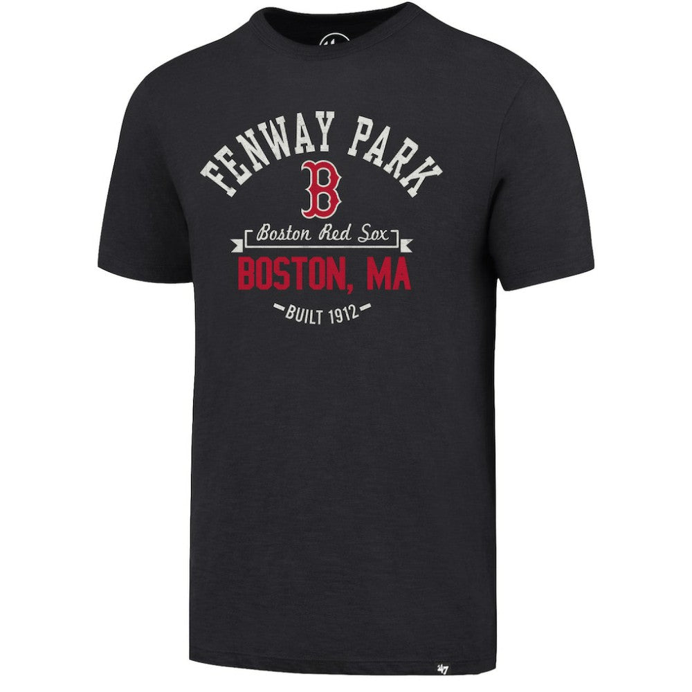 Boston Red Sox '47 Fenway Park Outfield Scrum T-Shirt On Sale