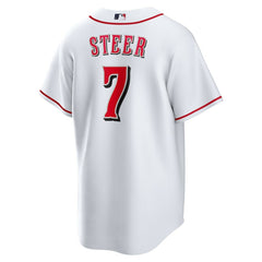 Spencer Steer Cincinnati Reds Nike Home Replica Jersey Near Me