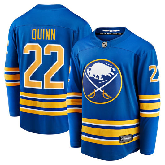 Jack Quinn Buffalo Sabres Fanatics Home Breakaway Jersey - Royal | NHL Jerseys