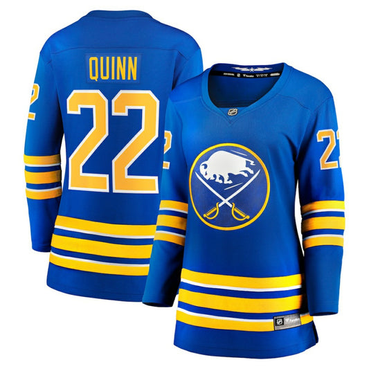 Jack Quinn Buffalo Sabres Fanatics Women's Home Breakaway Player Jersey - Royal | NHL Jerseys