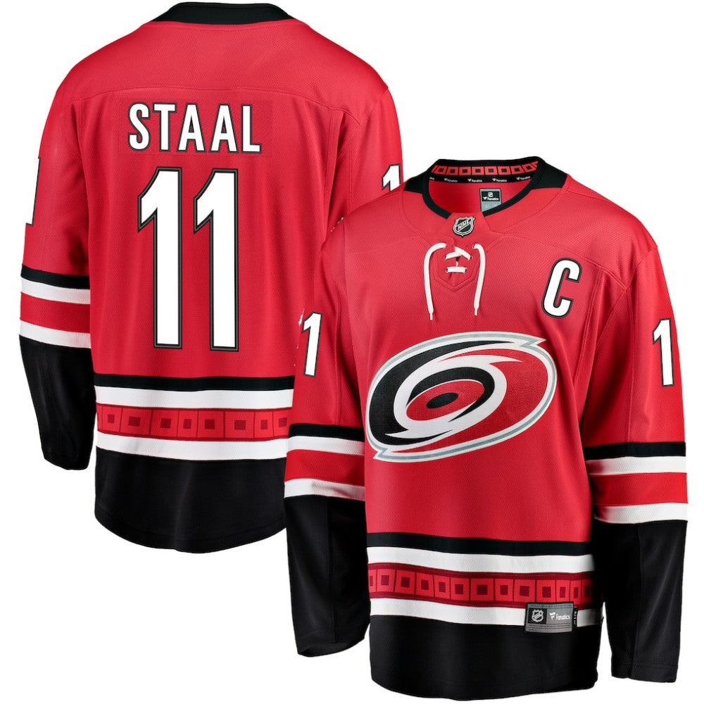 Jordan Staal Carolina Hurricanes Fanatics Alternate Breakaway Jersey - Red | NHL Jerseys