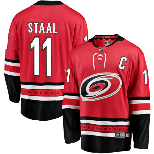 Jordan Staal Carolina Hurricanes Fanatics Alternate Breakaway Jersey - Red | NHL Jerseys