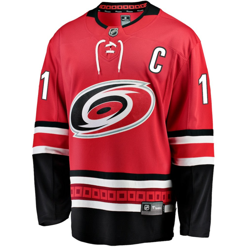 Jordan Staal Carolina Hurricanes Fanatics Alternate Breakaway Jersey - Red | NHL Jerseys