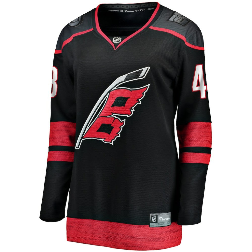 Jordan Martinook Carolina Hurricanes - Fanatics Women's Home Breakaway Player Jersey Black