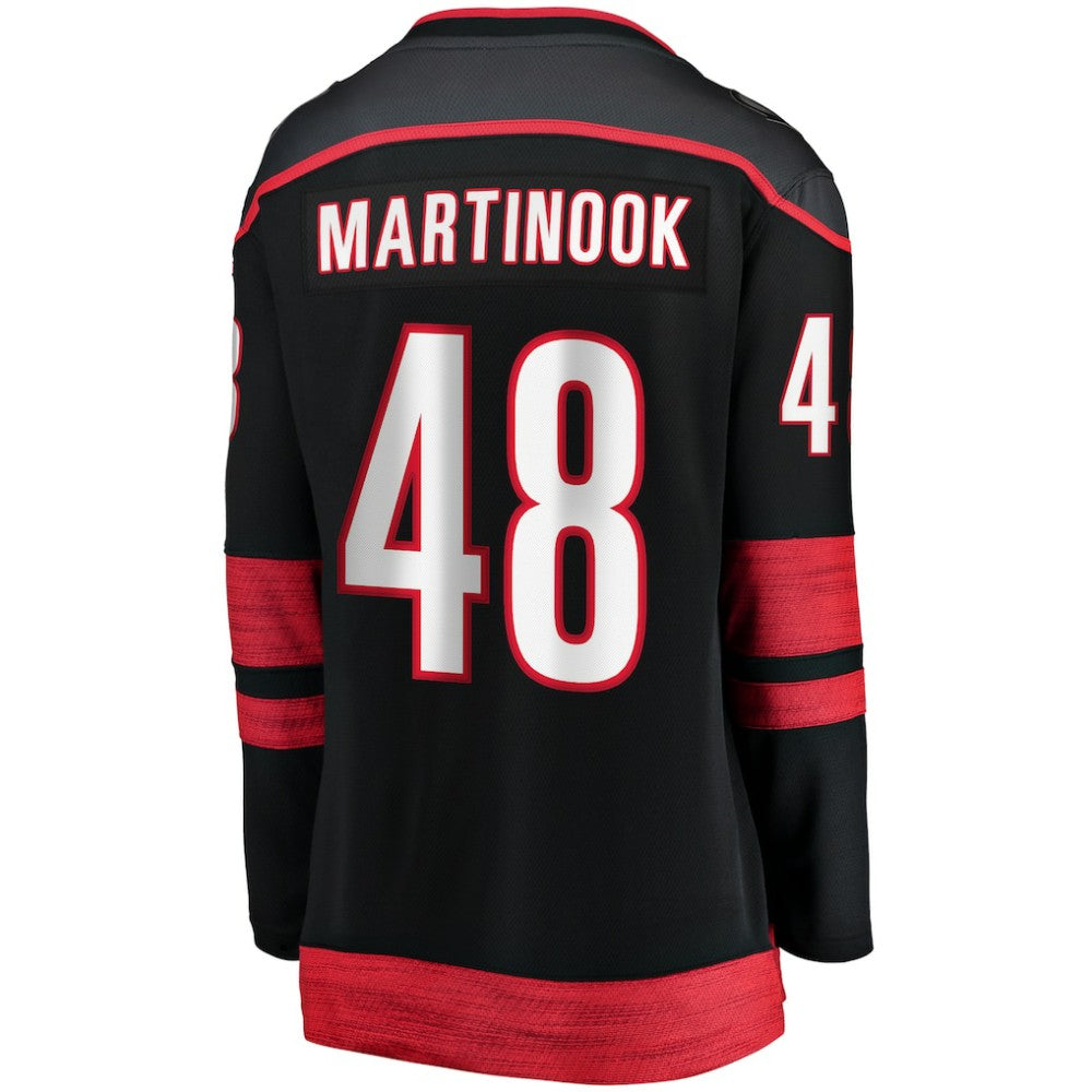 Jordan Martinook Carolina Hurricanes - Fanatics Women's Home Breakaway Player Jersey Black