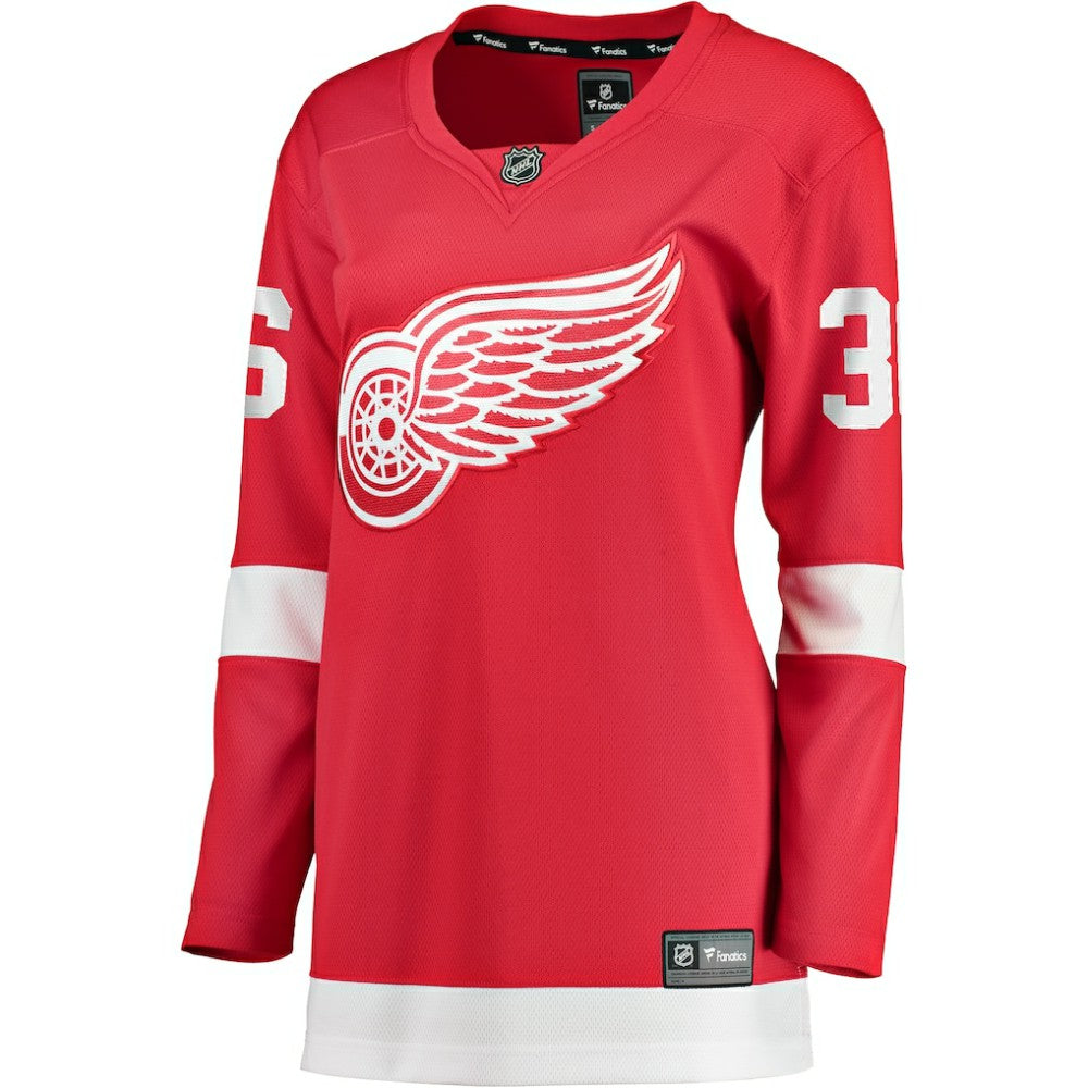 Christian Fischer Detroit Red Wings - Fanatics Women's Home Breakaway Player Jersey Red