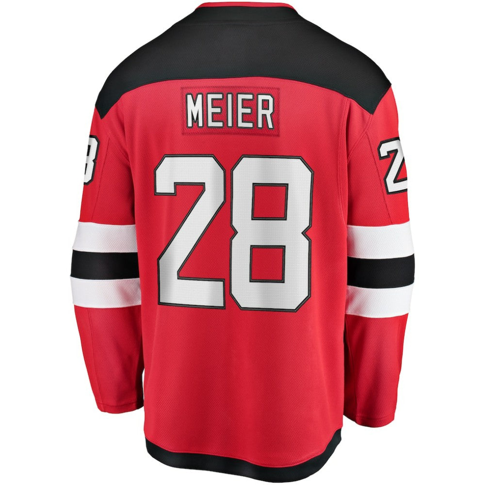 Timo Meier New Jersey Devils - Fanatics Home Breakaway Jersey Red