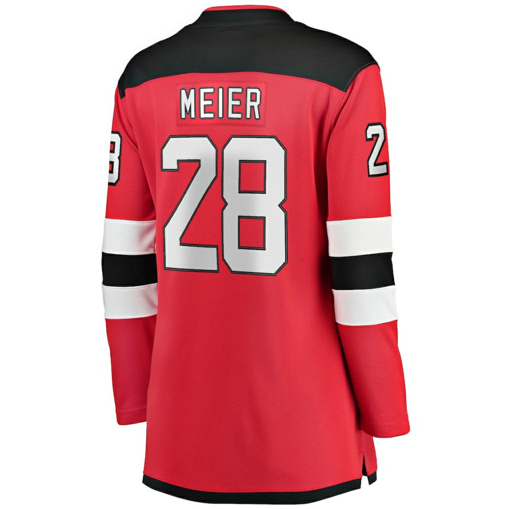 Timo Meier New Jersey Devils - Fanatics Women's Home Breakaway Player Jersey Red