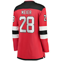Timo Meier New Jersey Devils - Fanatics Women's Home Breakaway Player Jersey Red