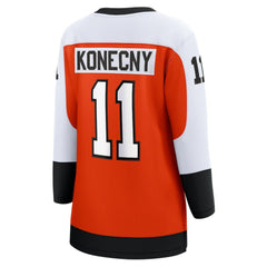 Travis Konecny Philadelphia Flyers - Fanatics Women's Home Breakaway Player Jersey Orange