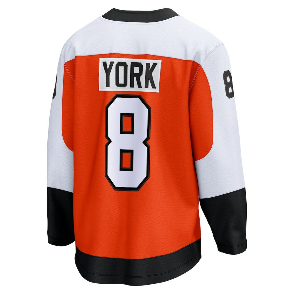 Cam York Philadelphia Flyers Fanatics Home Breakaway Jersey - Orange | NHL Jerseys
