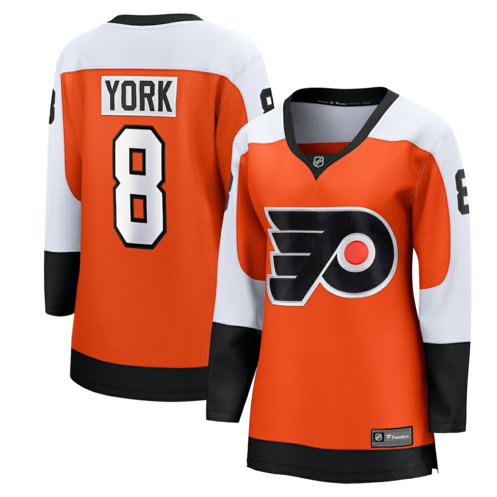 Cam York Philadelphia Flyers - Fanatics Women's Home Breakaway Player Jersey Orange