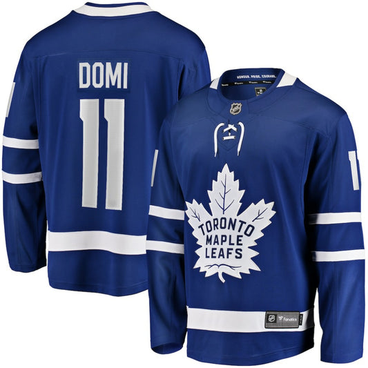 Max Domi Toronto Maple Leafs Fanatics Home Breakaway Jersey - Blue | NHL Jerseys
