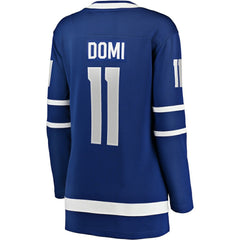 Max Domi Toronto Maple Leafs - Fanatics Women's Home Breakaway Player Jersey Blue