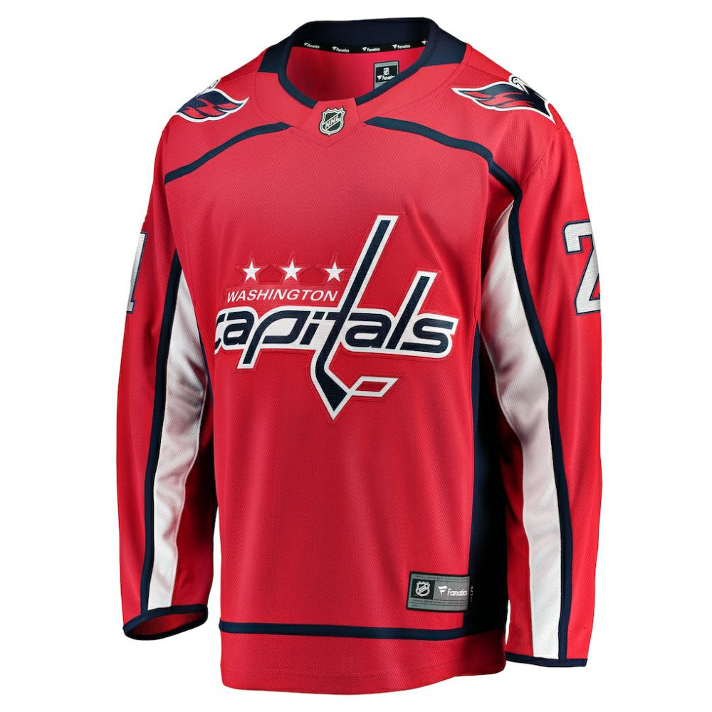 Aliaksei Protas Washington Capitals Fanatics Home Breakaway Jersey - Red | NHL Jerseys