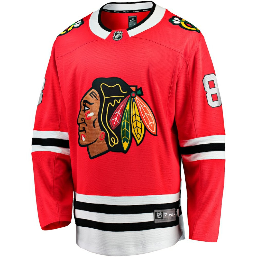 Ryan Donato Chicago Blackhawks Fanatics Home Breakaway Jersey - Red | NHL Jerseys