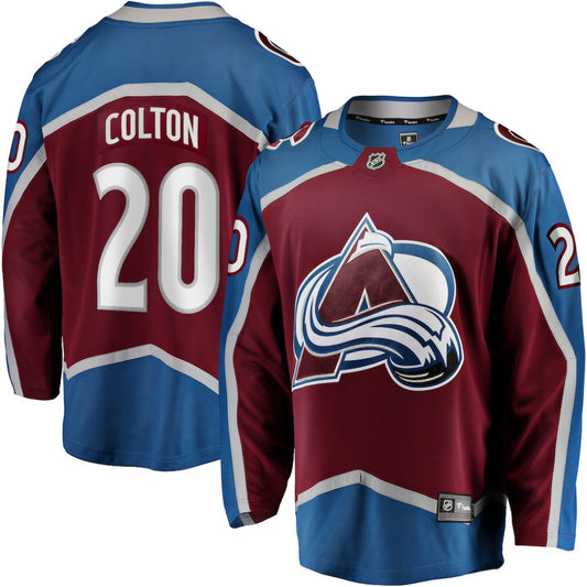 Ross Colton Colorado Avalanche Fanatics Home Breakaway Jersey - Maroon | NHL Jerseys