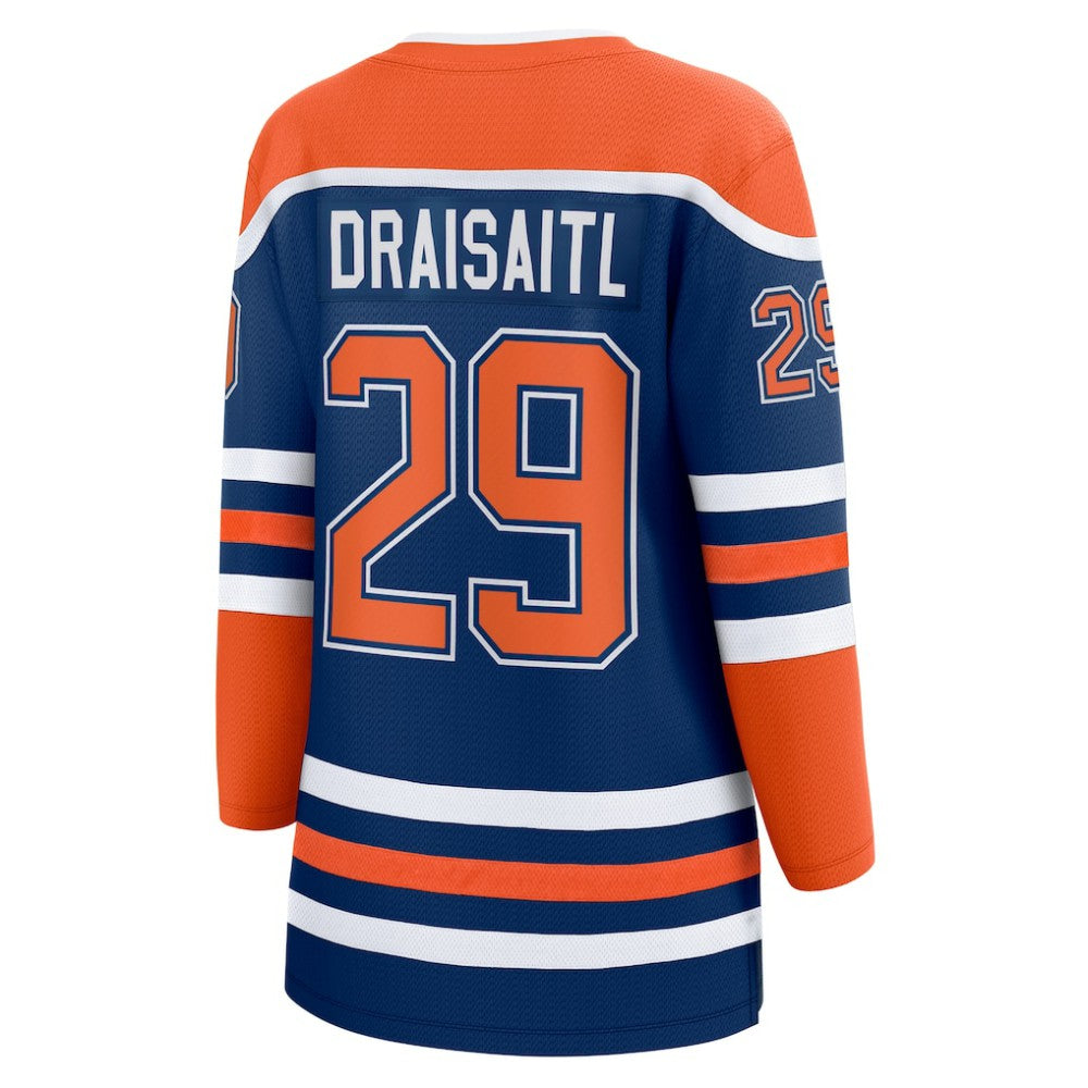 Leon Draisaitl Edmonton Oilers - Fanatics Women's Home Breakaway Player Jersey Royal