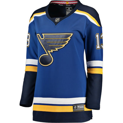 Alexey Toropchenko St. Louis Blues Fanatics Women's Home Breakaway Player Jersey - Blue | NHL Jerseys