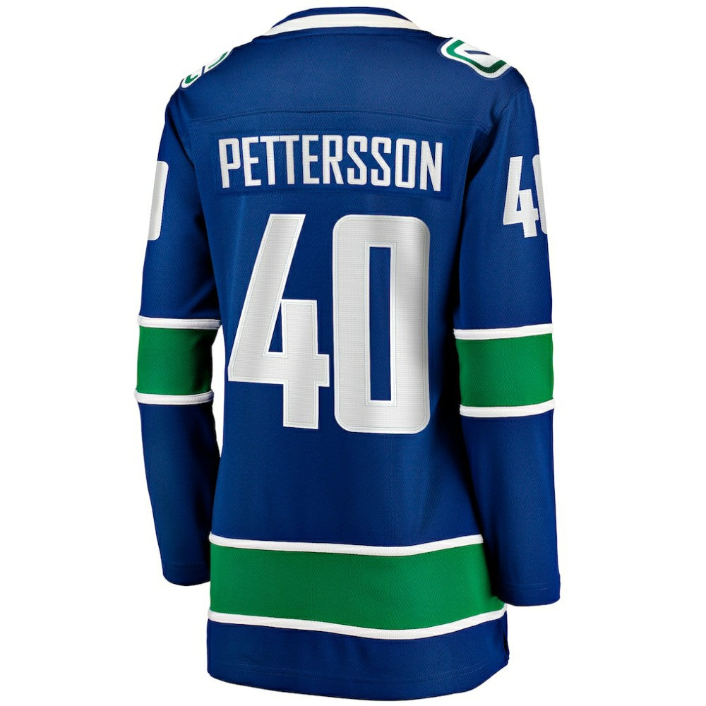 Elias Pettersson Vancouver Canucks - Fanatics Women's Home Breakaway Player Jersey Blue