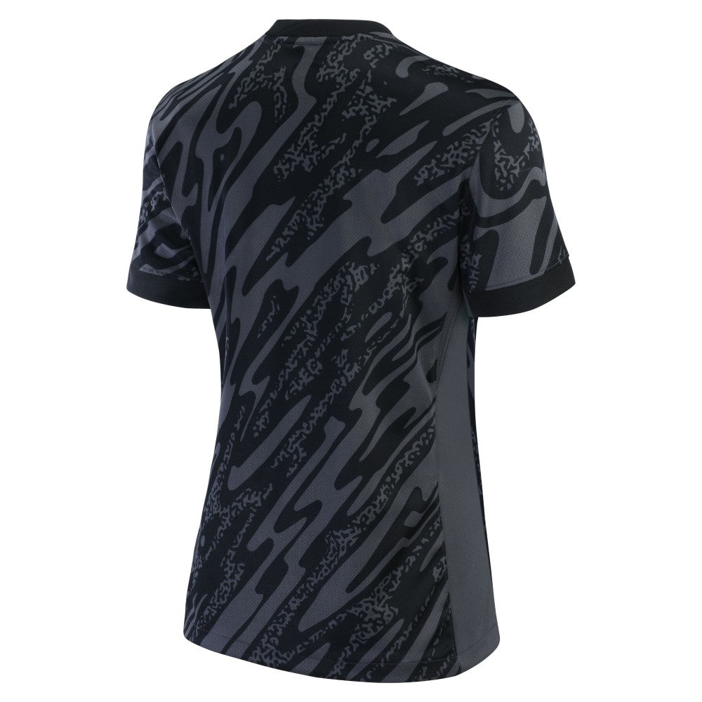 Nike Brazil National Team Women's 2024 Goalkeeper Replica Stadium Jerseys - Anthracite