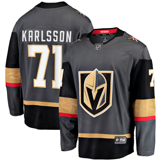 William Karlsson Vegas Golden Knights Fanatics Alternate Breakaway Jersey - Gray | NHL Jerseys