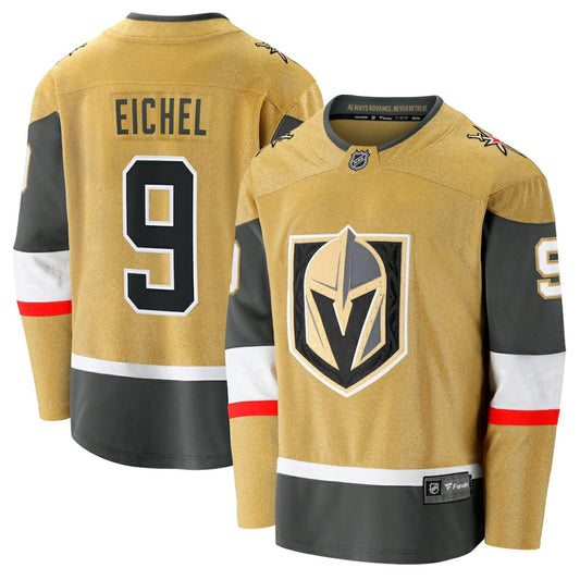 Jack Eichel Vegas Golden Knights Fanatics Home Breakaway Jersey - Gold | NHL Jerseys
