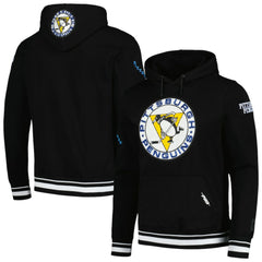 Pittsburgh Penguins Pro Standard Retro Classic Fleece Pullover Hoodie Black