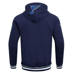 St. Louis Blues - Pro Standard Retro Classic Fleece Pullover Hoodie Navy