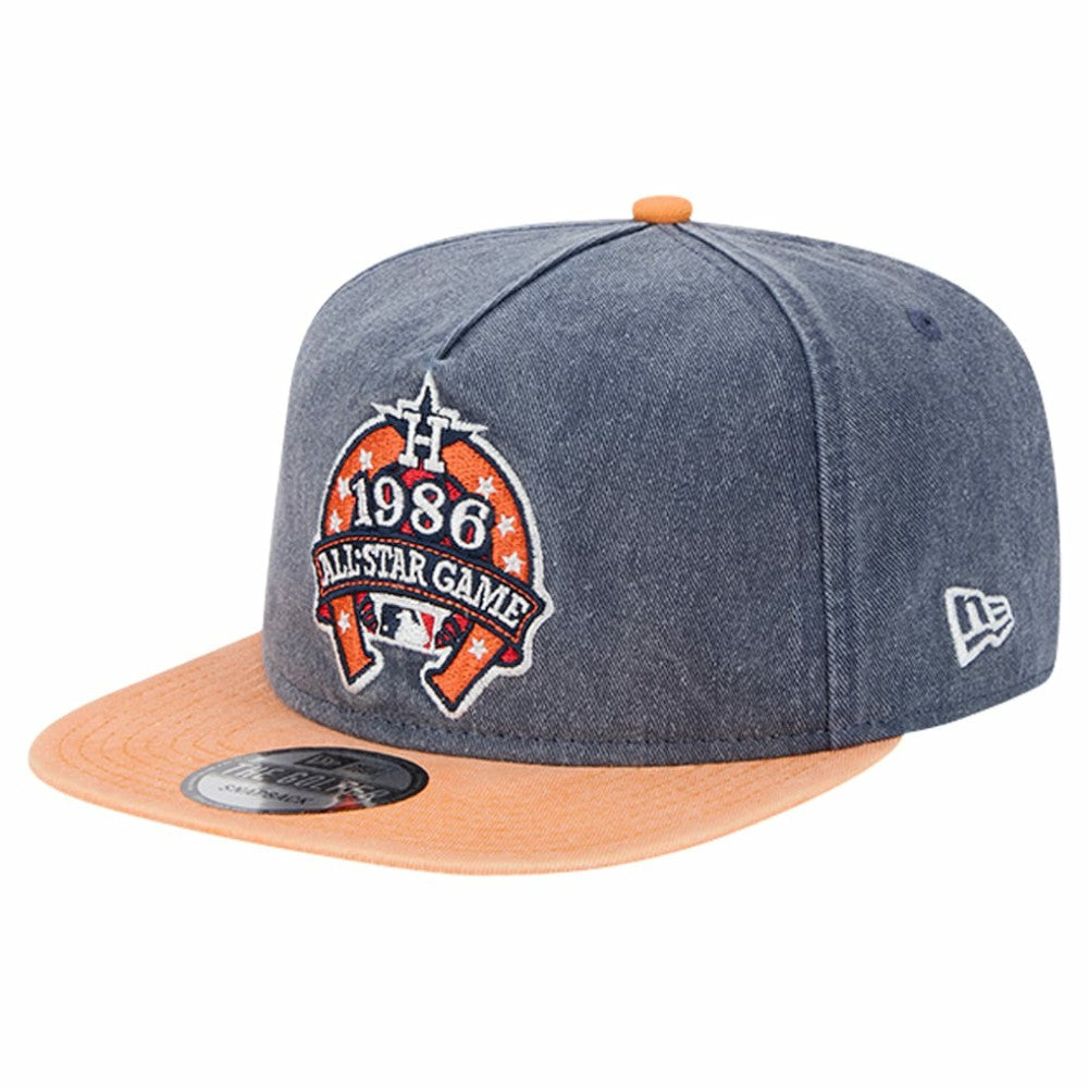 Houston Astros New Era 1986 MLB All-Star Game Pigment Dye Golfer  Snapback Hat Lifestyle