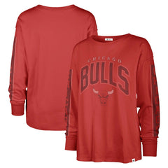 47 brand - Chicago Bulls '47 Women's Tomcat Long Sleeve T-Shirt - Red