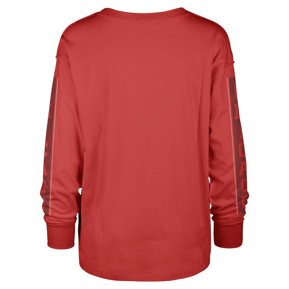 47 brand - Chicago Bulls '47 Women's Tomcat Long Sleeve T-Shirt - Red