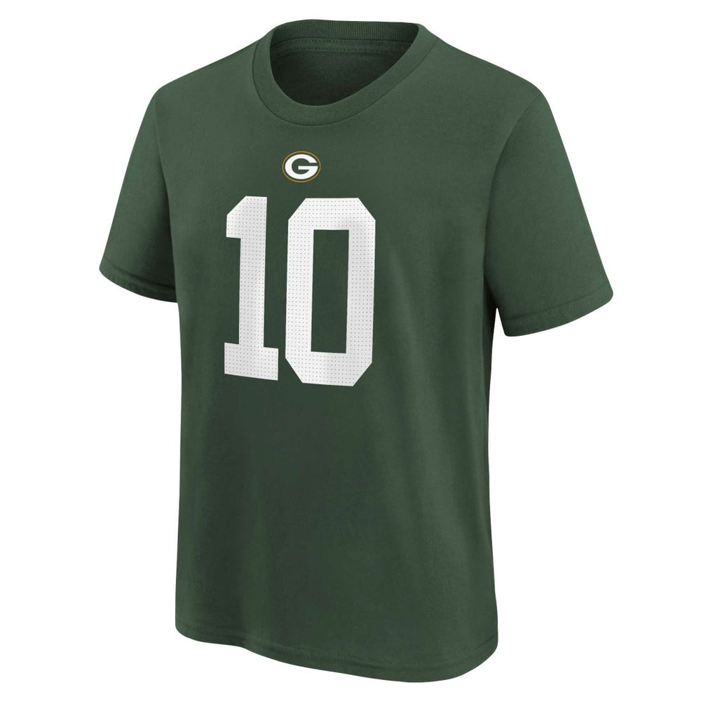 Jordan Love Green Bay Packers Youth Player Name & Number T-Shirt Green - Nike