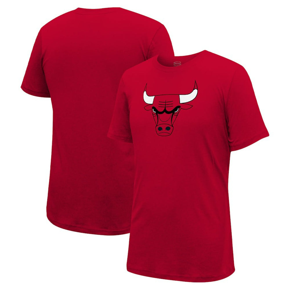 NBA - Chicago Bulls Stadium Essentials Unisex Primary Logo T-Shirt - Red