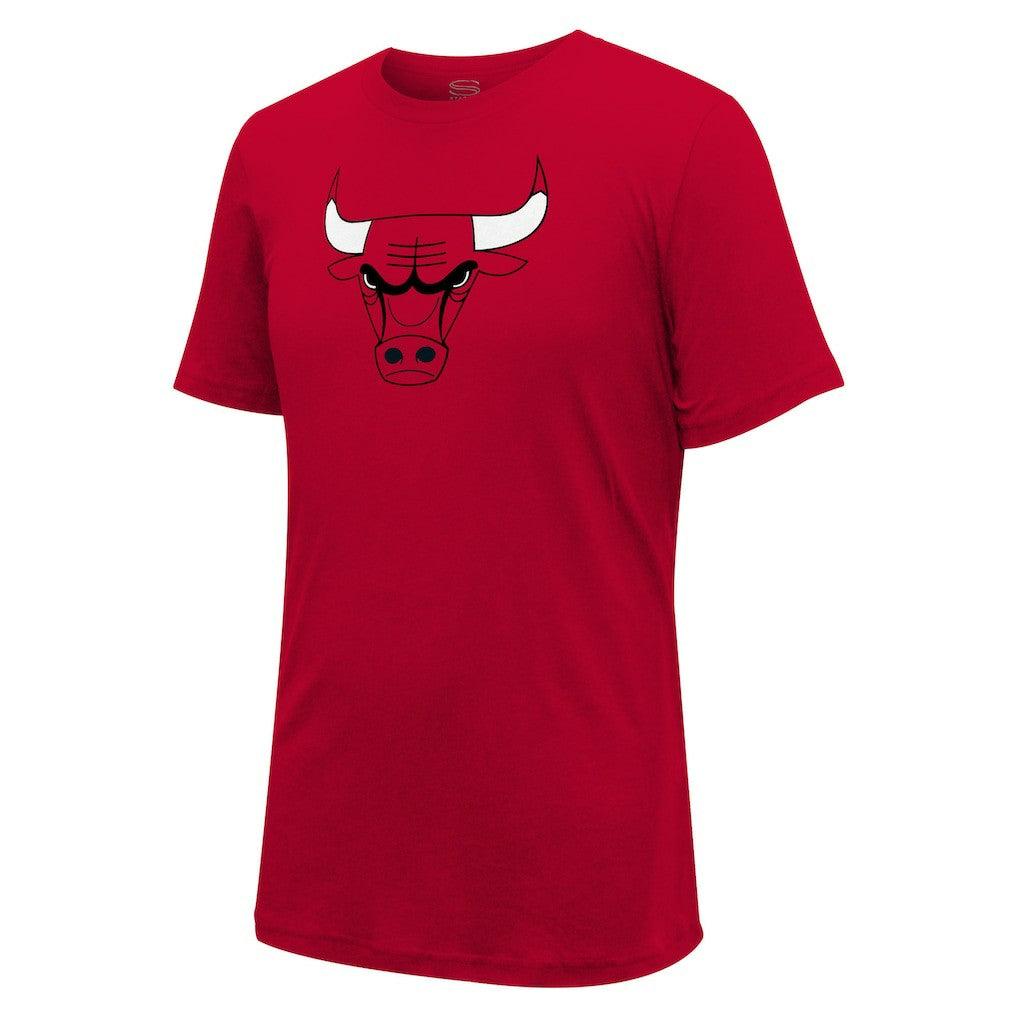 NBA - Chicago Bulls Stadium Essentials Unisex Primary Logo T-Shirt - Red