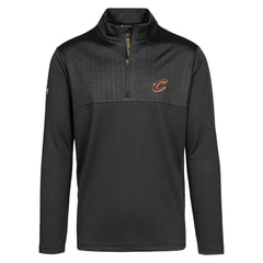 NBA - Cleveland Cavaliers Levelwear Truth Insignia Core Quarter-Zip Pullover Top - Black