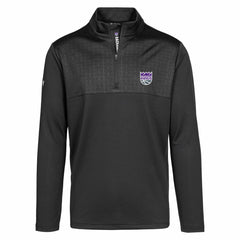 NBA - Sacramento Kings Levelwear Truth Insignia Core Quarter-Zip Pullover Top - Black