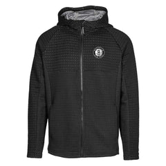 NBA - Brooklyn Nets Levelwear Durham Insignia Core Full-Zip Hoodie - Black